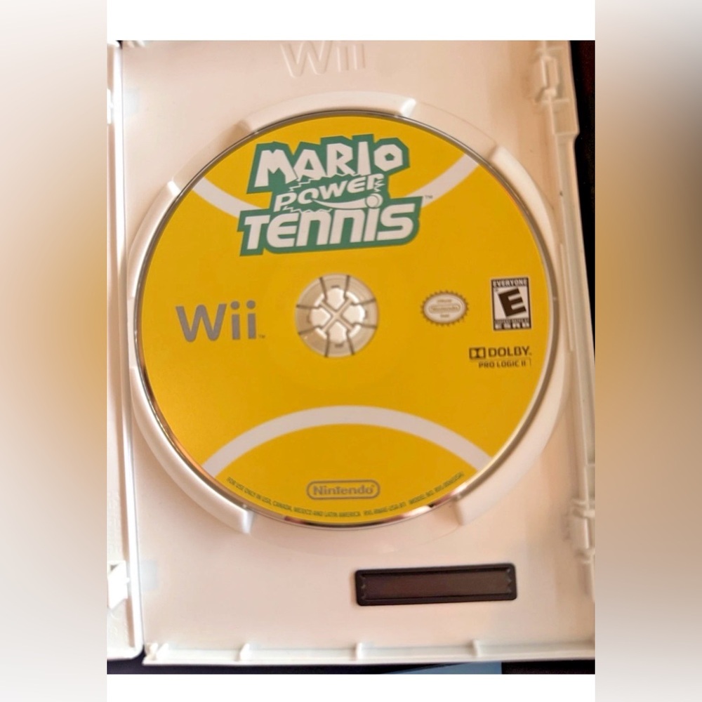 Mario Power Tennis - Nintendo Wii (Nintendo Selects) Complete Good Condition - Picture 4 of 8
